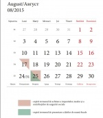 Calendar fiscal