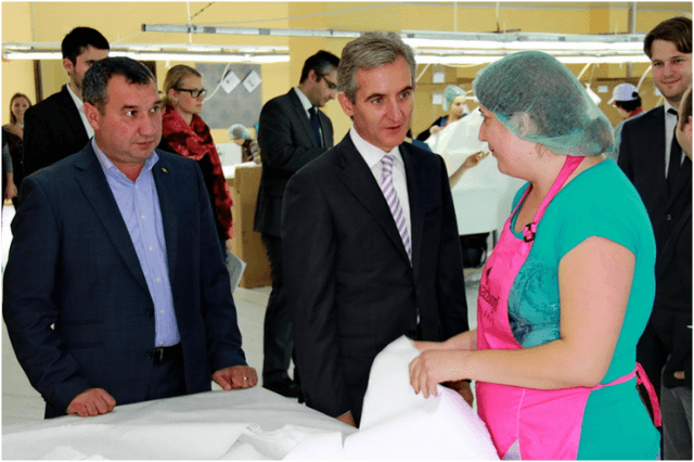 O companie elveţiană investeşte la Soroca într-o fabrică ce produce huse pentru marii producători europeni de automobile