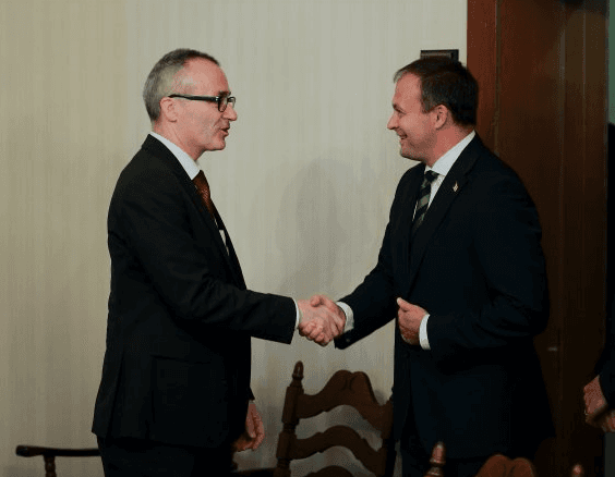 Speakerul Andrian Candu a avut o întrevedere cu Ambasadorul Confederației Elvețiene