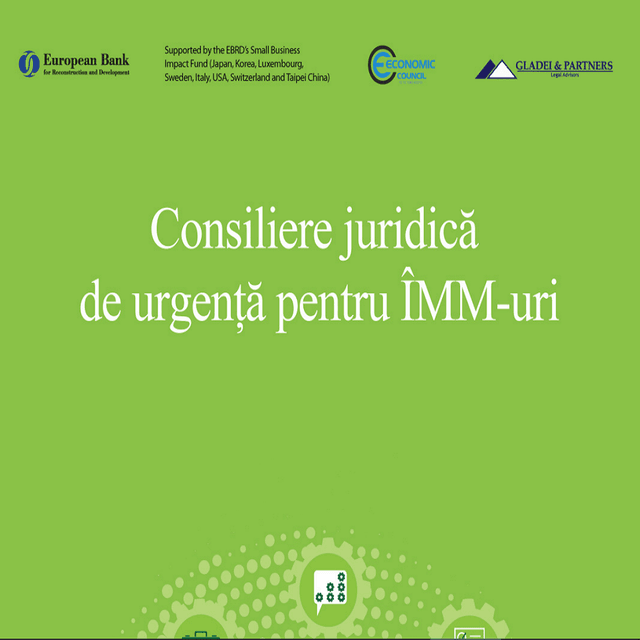 Consiliere juridică pentru IMM