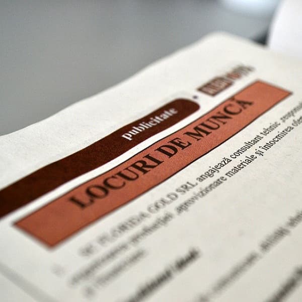 La sfârșit de an, scade numărul locurilor de muncă vacante
