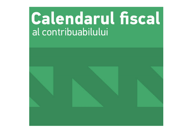 Calendarul fiscal al contribuabilului pentru luna decembrie 2018