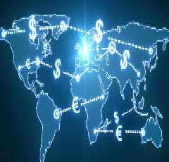 Объем денежных переводов в пользу физических лиц сократился