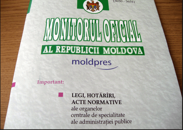 În Ediția specială a Monitorului Oficial din 8 aprilie 2015, au fost publicate proiectele celor patru documente principale ale anului