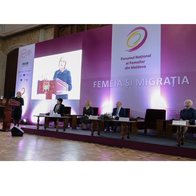 Forumul „Femeia și migrația”