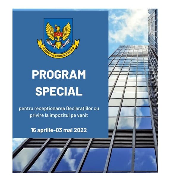 Orar extins în perioada prezentării Declarațiilor cu privire la impozitul pe venit de către persoanele fizice