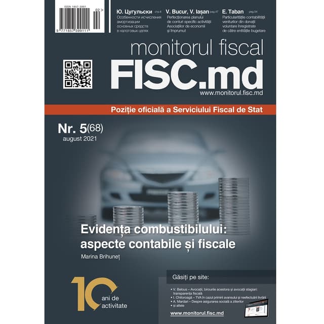 Revista „monitorul fiscal FISC.md” nr 5 (68): ce oferim în noua ediție?