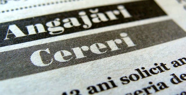 Muncitorilor necalificaţi sunt destinate 77% din locurile de muncă vacante