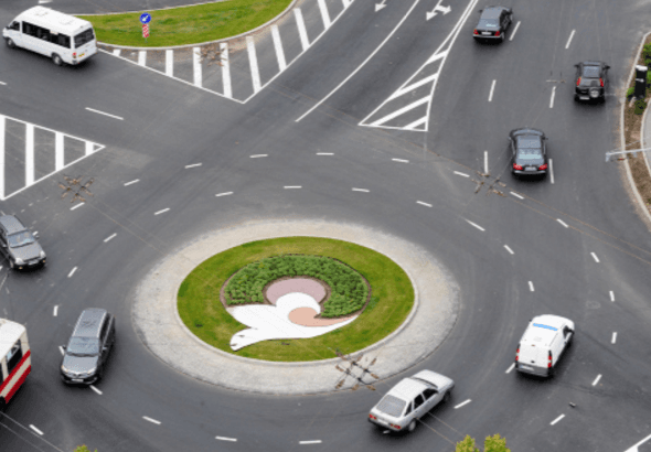 La intersecția dintre străzile Negruzzi și Ciuflea va apărea un sens giratoriu