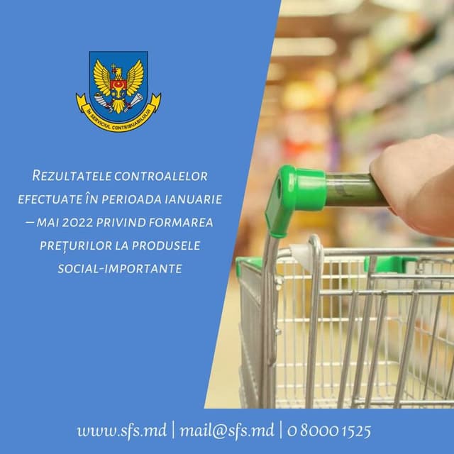 Formarea prețurilor la produsele social-importante: devierile depistate în cadrul controalelor
