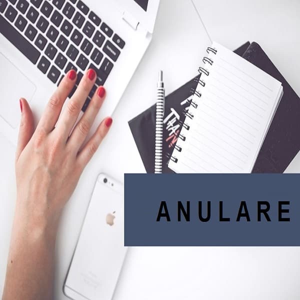 Anularea înregistrării statutului de antrepozitar autorizat