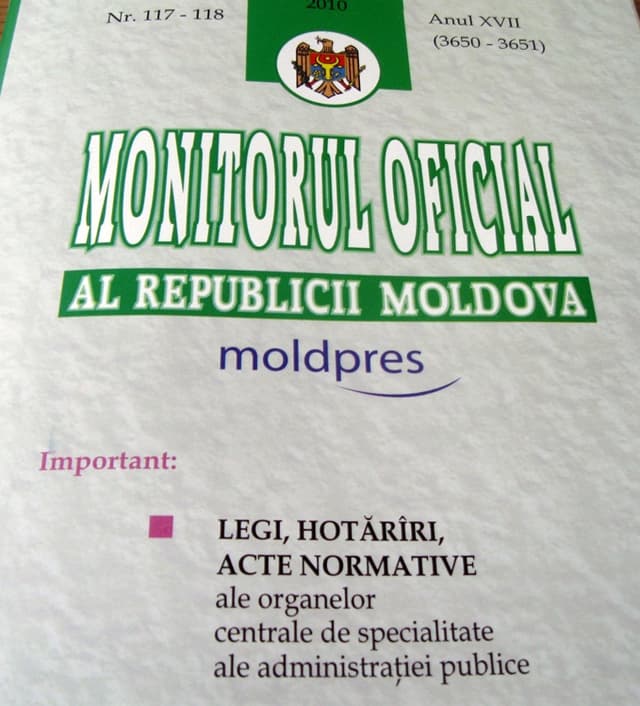 Citiţi în Monitorul Oficial din 4 august 2017