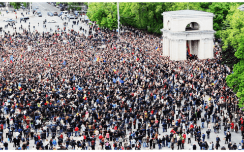 Кишиневцы начали протесты в связи с повышением тарифов