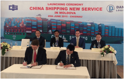 Companie chineză de transportare a containerelor își extinde serviciile în Republica Moldova