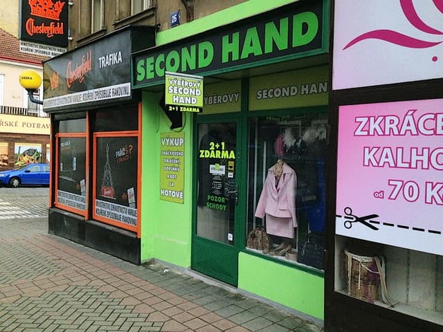 Second hand - doar în unități comerciale specializate