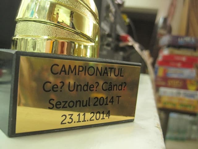 Vezi cine e câștigătorul Campionatului  Clubul Moldovenesc de Jocuri Intelectuale