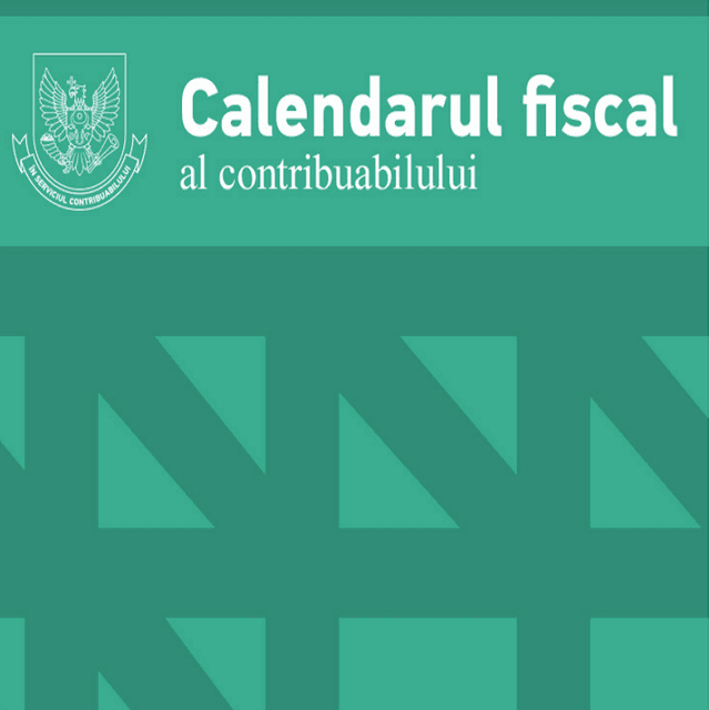 Calendarul fiscal pentru luna august