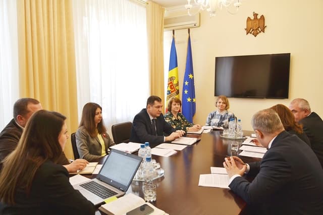 Ministrul Finanțelor a a avut o întrevedere cu Directorul oficiului BERD în Republica Moldova