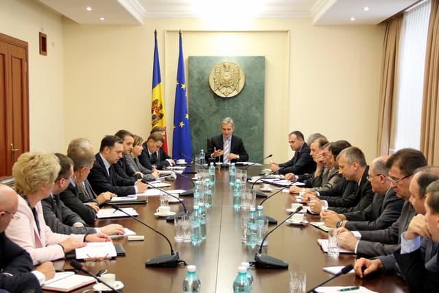 Iurie Leancă: „Avem nevoie de un sistem bancar transparent, previzibil, care să contribuie la dezvoltarea economiei Republicii Moldova"