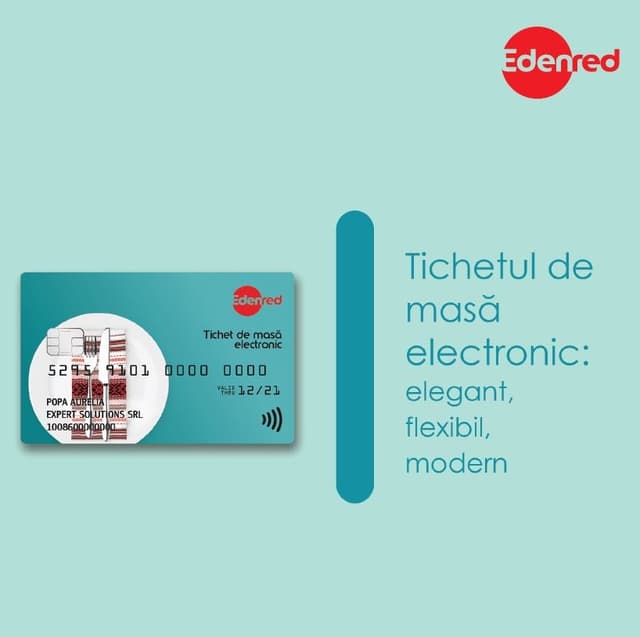 Tichetul de masă pe suport de card