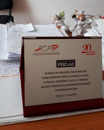 Activitatea „Monitorul Fiscal FISC.MD” a fost înalt apreciată de către  contabilii și auditorii din Moldova