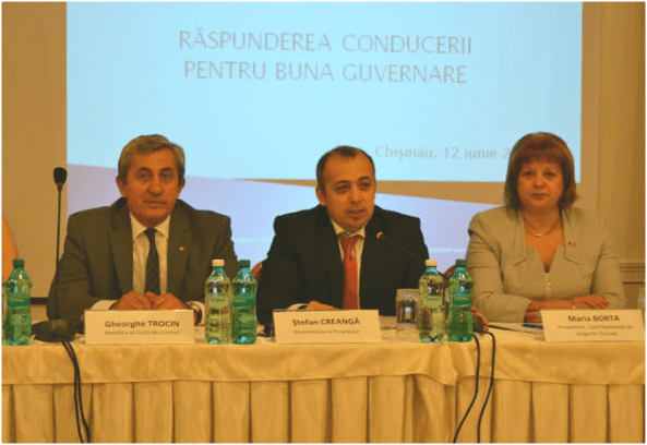 Conferinţa naţională destinată auditorilor interni din sectorul public cu genericul “Răspunderea conducerii pentru buna guvernare”