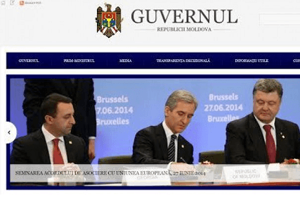 Guvernul are un nou site
