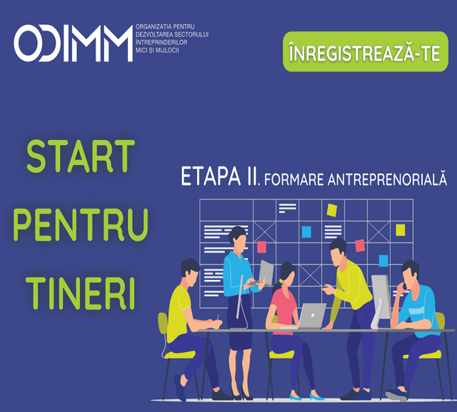 ODIMM внедряет новый этап программы „Start pentru tineri”
