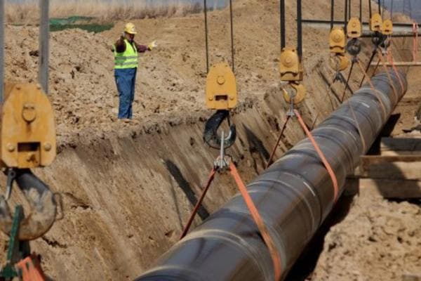 Lucrările de construcţie a gazoductului Ungheni-Chişinău au fost declarate utilitate publică de interes naţional