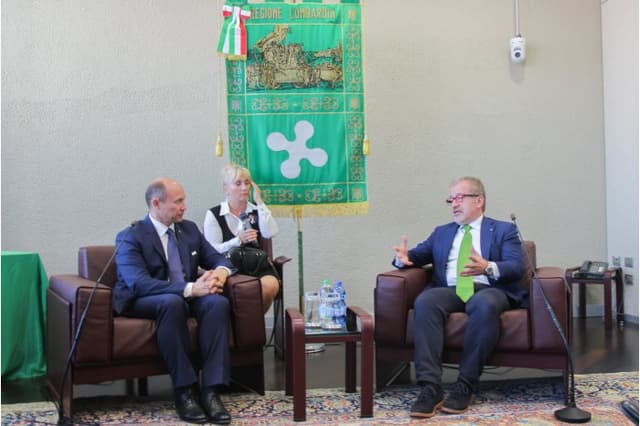 Streleț a avut o întrevedere cu preşedintele regiunii italiene Lombardia