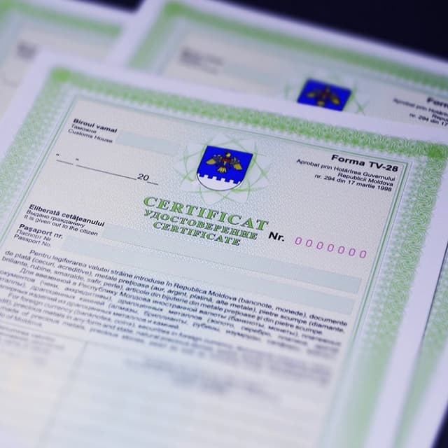 Serviciul Vamal despre declararea banilor la frontieră