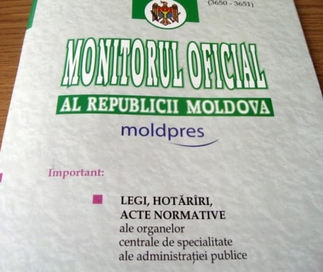 O nouă ediţie a Monitorului Oficial