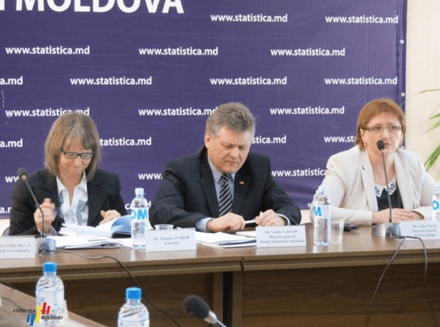 Şedinţa Consiliului de asistenţă externă a BNS, la lansarea Strategiei de Dezvoltare a Sistemului Statistic Naţional