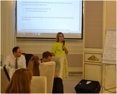 A treia Conferinţă naţională a auditorilor interni "Guvernare mai bună prin audit"