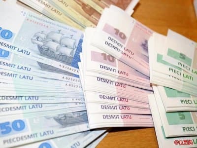 Центробанк Латвии направит латы в печи