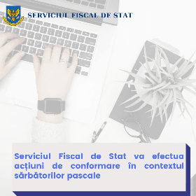 SFS va efectua acțiuni de conformare în contextul sărbătorilor pascale