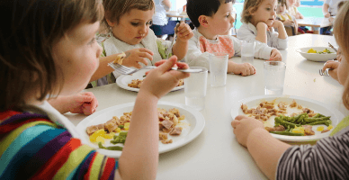 Plățile părinților pentru alimentația copilului în instituții de învățământ general. Monografia contabilă