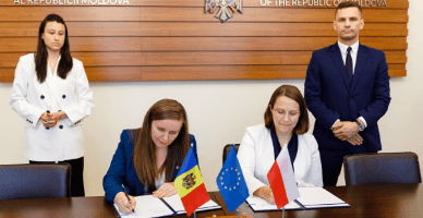 Memorandum de Înțelegere pentru cooperarea tehnică semnat între Ministerele de Finanțe din Moldova și Polonia