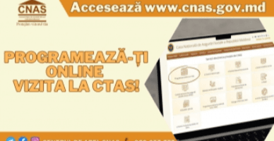 Cum vă puteți programa online la CTAS?