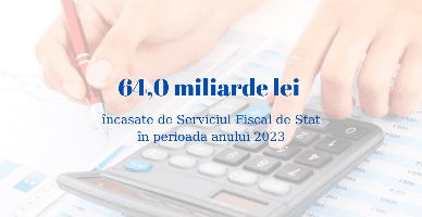 Încasările la BPN administrate de SFS în perioada anului 2023