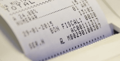 Aferent indicării adresei unității structurale în bonul de casă