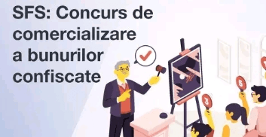 SFS anunță concurs de comercializare a bunurilor confiscate pentru data de 29 noiembrie 2024
