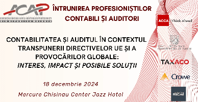 Întrunirea profesioniștilor contabili și auditori