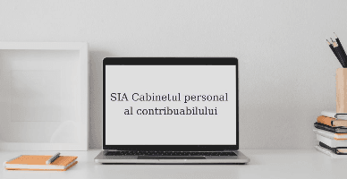 Accesarea/modificarea datelor aferente titularului contului de utilizator înregistrat ca administrator sau a contabilului-şef în SIA ,,Cabinetul personal al contribuabilului”