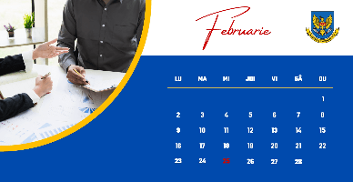 Calendarul fiscal al contribuabilului pentru luna februarie 2026