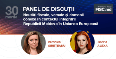 PANEL de discuții - Politica bugetar-fiscală 2026. Perspectiva 2027
