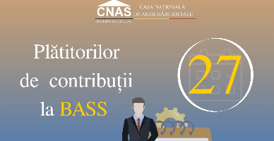 În atenţia plătitorilor de contribuţii la BASS!