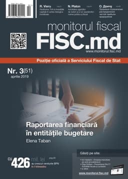 Monitorul fiscal FISC.md Nr.3 (51)  2019