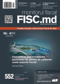 Monitorul fiscal FISC.md Nr.4 (52)  2019