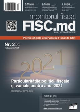 Monitorul fiscal FISC.md nr. 2(65) 2021